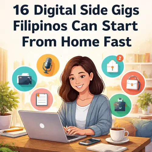 Digital Side Gigs Filipinos Can Start From Home Fast