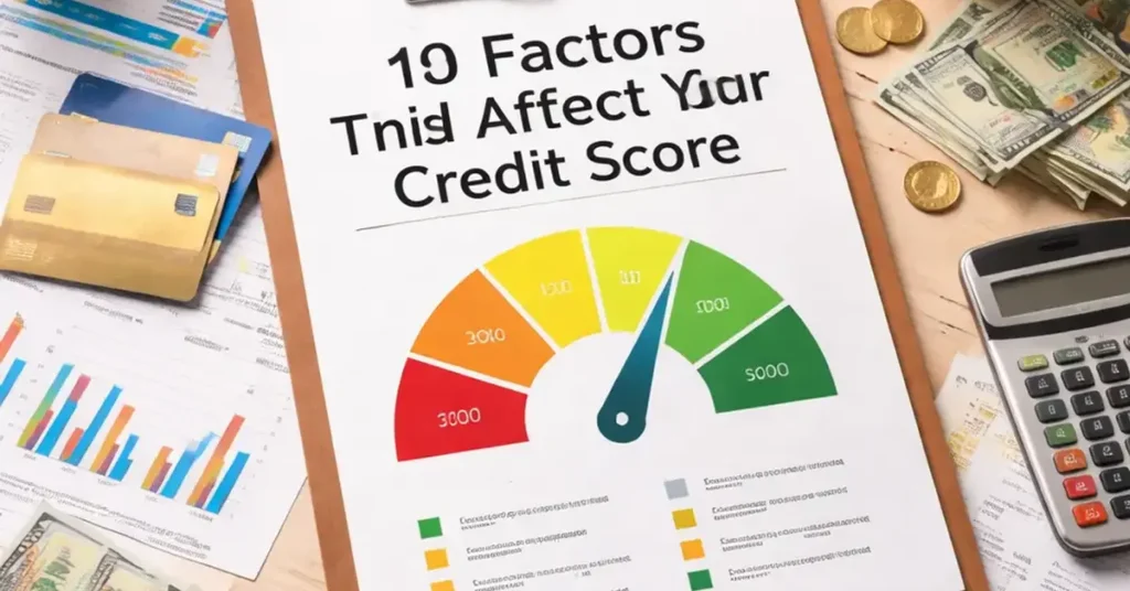 Factors That Affect Your Credit Score, What factors affect credit score the most, How is credit score calculated
