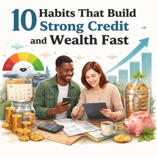 Habits That Build Strong Credit and Wealth Fast
