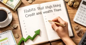 Habits That Build Strong Credit and Wealth Fast, build strong credit and wealth, improve credit and finances fast