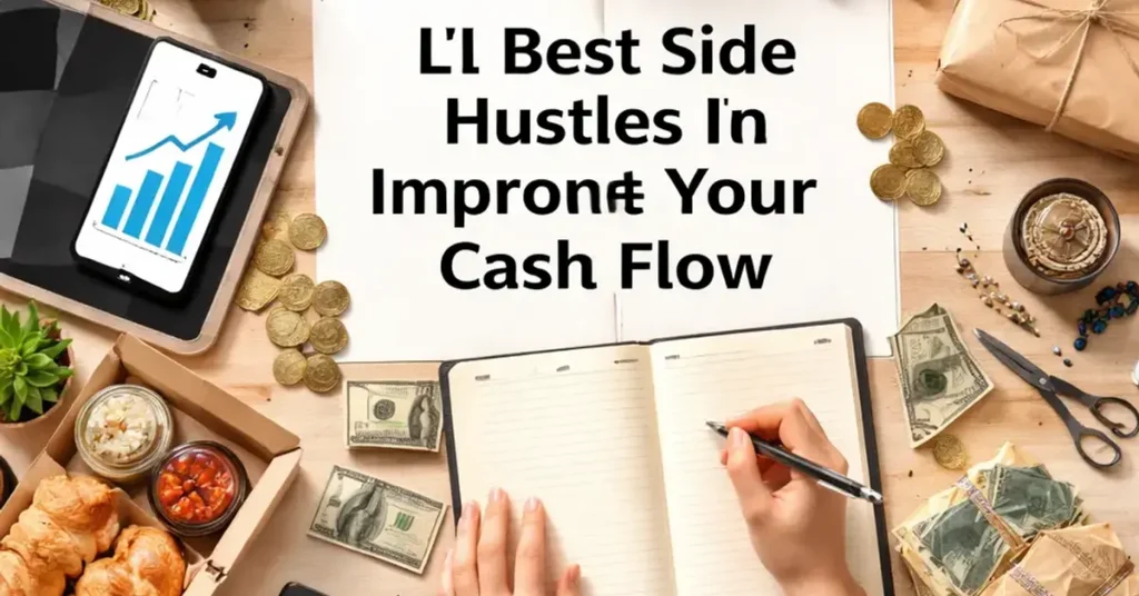 Improve Your Cash Flow, best side hustles, improve cash flow, extra income ideas