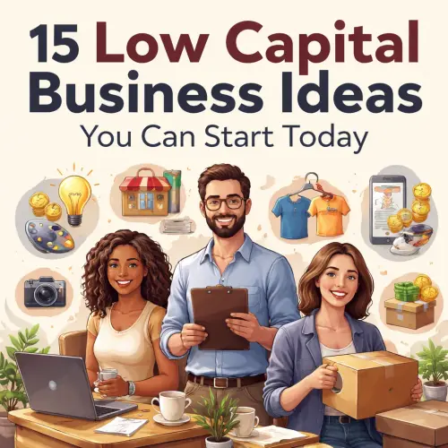 Low Capital Business Ideas