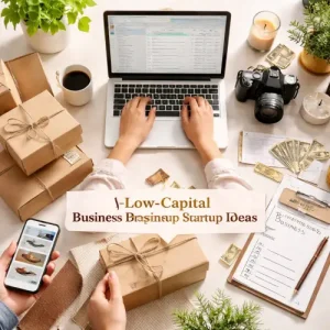 Low Capital Business Ideas, businesses you can start with little money, home-based business ideas for beginners