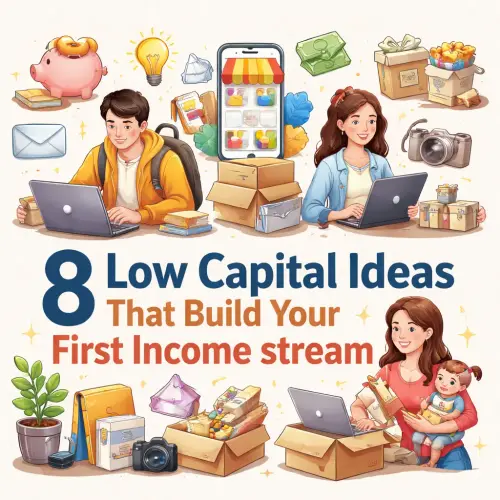Low Capital Ideas That Build Your First Income Stream