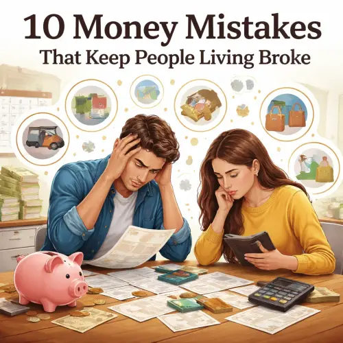 Mistakes That Keep People Living Broke