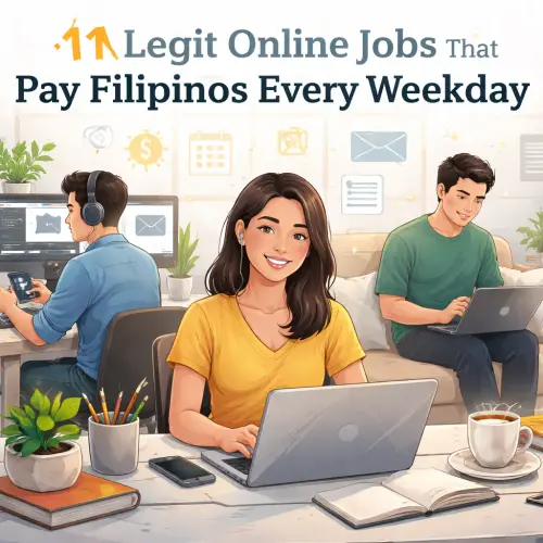 Online Jobs That Pay Filipinos Every Weekday