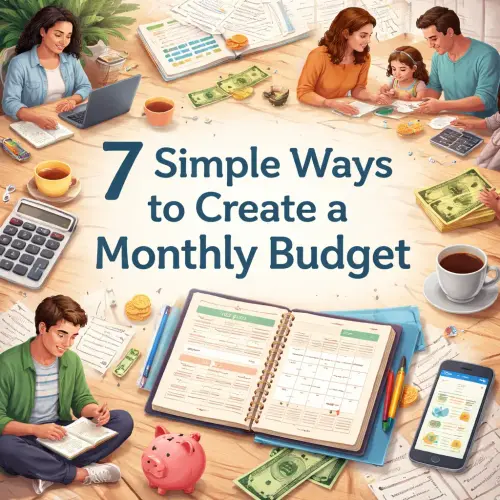 Simple Ways to Create a Monthly Budget