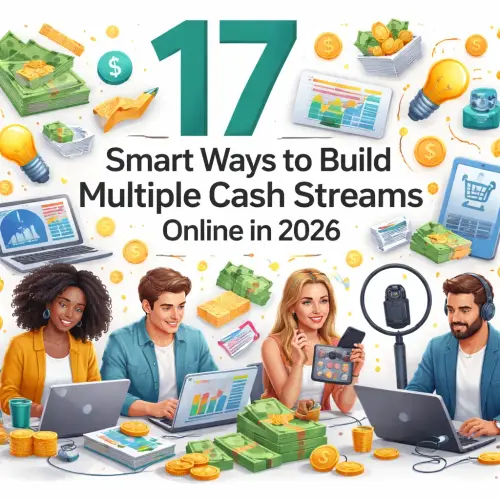Smart Ways to Build Multiple Cash Streams Online