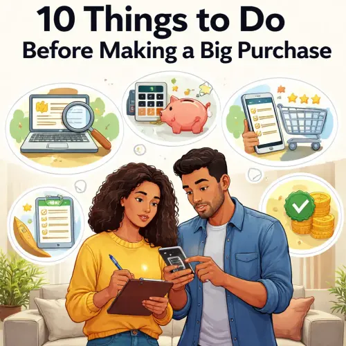 Things to Do Before Making a Big Purchase