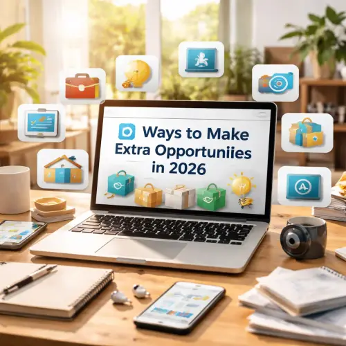Ways to Make Extra Income Online, how to make extra income online in 2026, best ways to earn money online in 2026