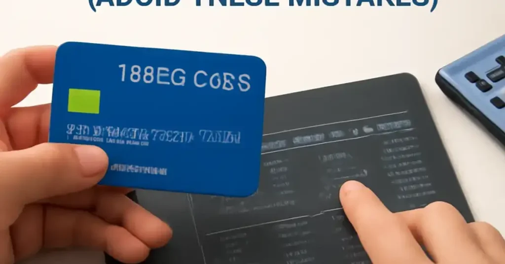 Credit Card Habits That Quietly Hurt Your Finances, credit card mistakes, avoid credit card interest