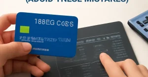 Credit Card Habits That Quietly Hurt Your Finances, credit card mistakes, avoid credit card interest